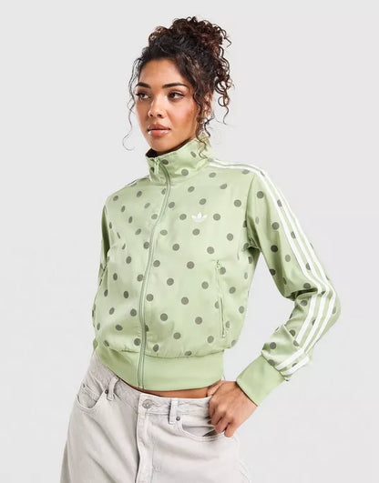 SATIN POLKA DOTS TT Track Top