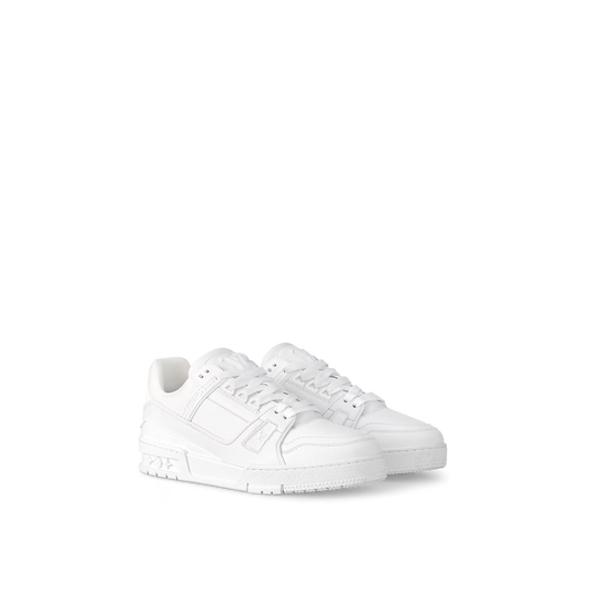 LV Trainer Sneaker Black White