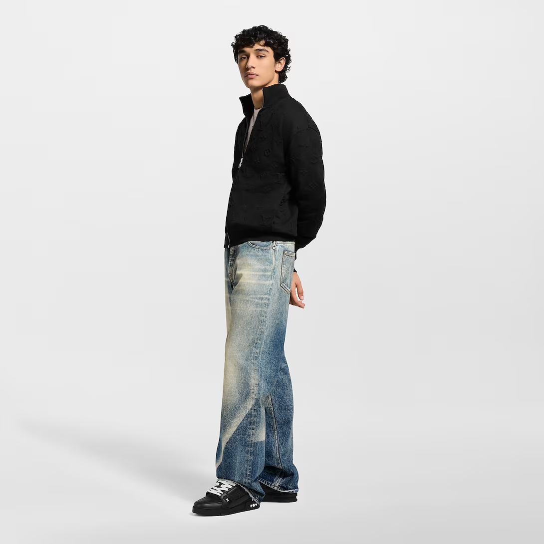 LV Trainer Sneaker Black