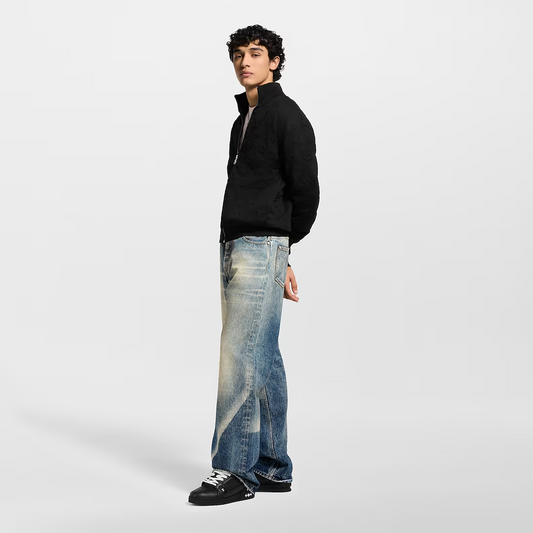 LV Trainer Sneaker Black