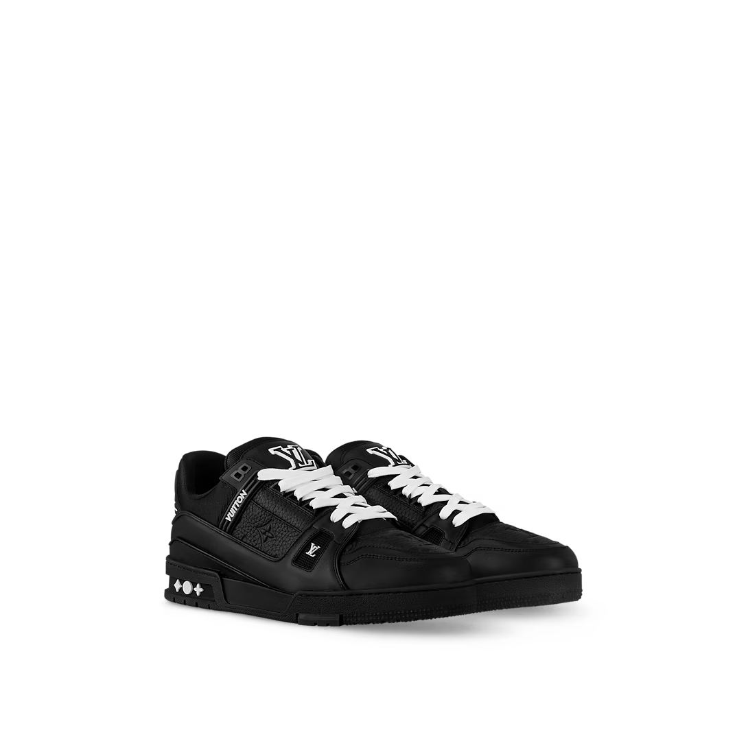 LV Trainer Sneaker Black