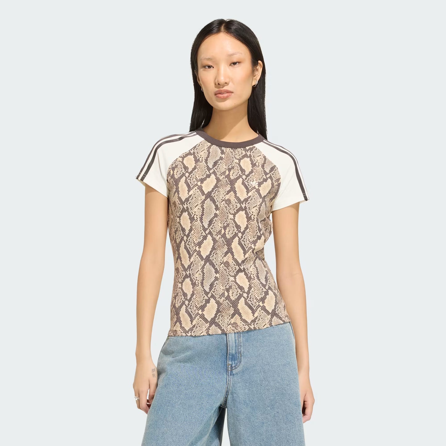SNAKE PRINT CALI TEE