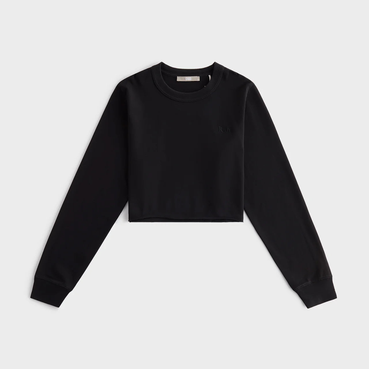 Kith Women Lucy Cropped Long Sleeve II Tee