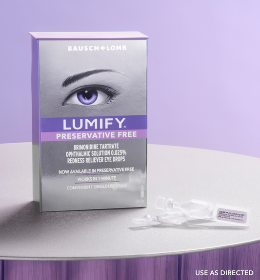 LUMIFY PRESERVATIVE FREE Redness Reliever Eye Drops