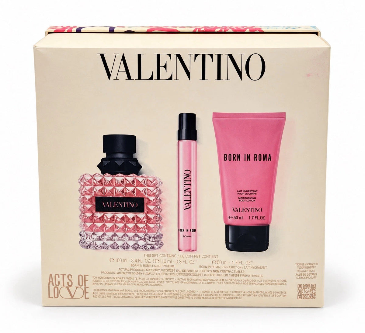 Born In Roma 3pc Gift Set For Women