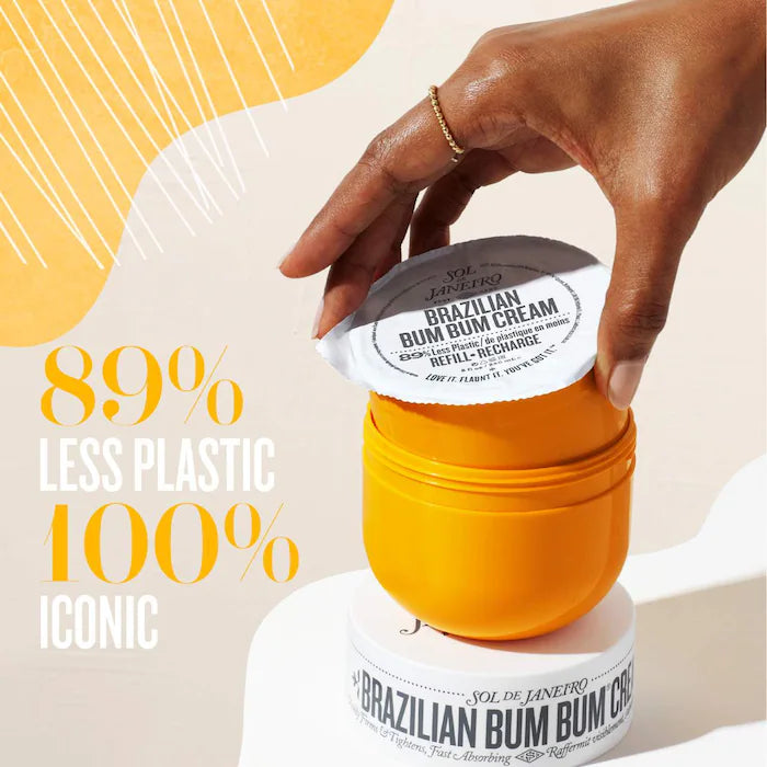 Brazilian Bum Bum Visibly Firming Refillable Body Cream with Caffeine-Rich Guaranà