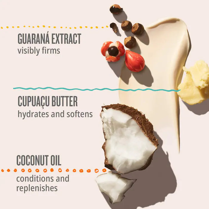 Brazilian Bum Bum Visibly Firming Refillable Body Cream with Caffeine-Rich Guaranà