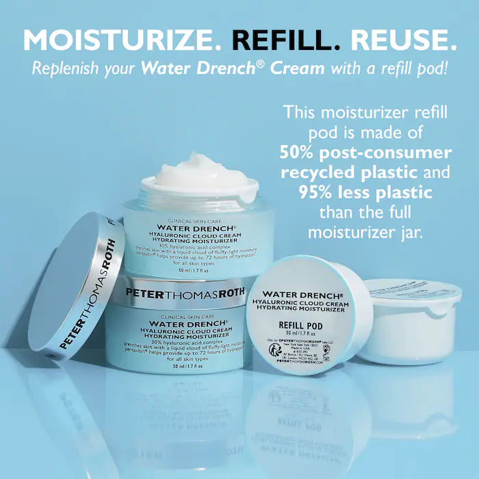Water Drench® Hyaluronic Cloud Cream Hydrating Refillable Moisturizer