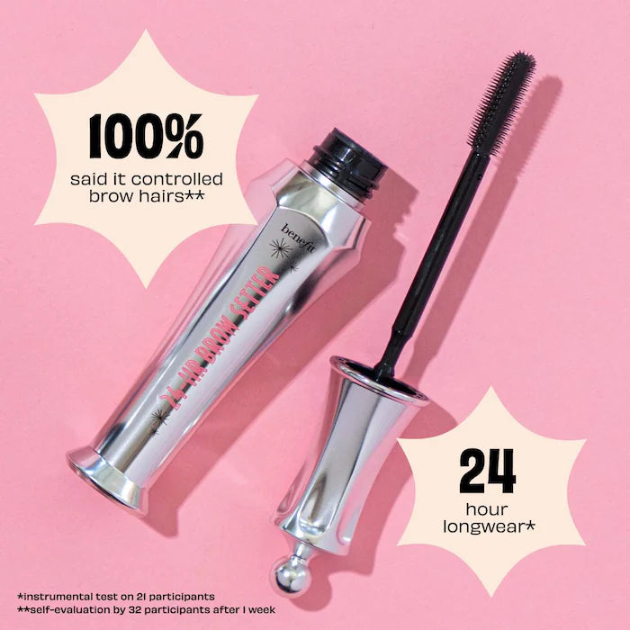 24-HR Brow Setter Clear Brow Gel with Lamination Effect