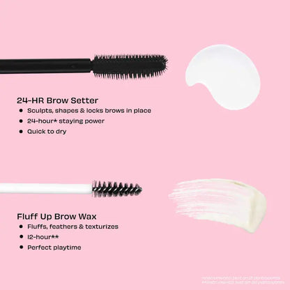 24-HR Brow Setter Clear Brow Gel with Lamination Effect