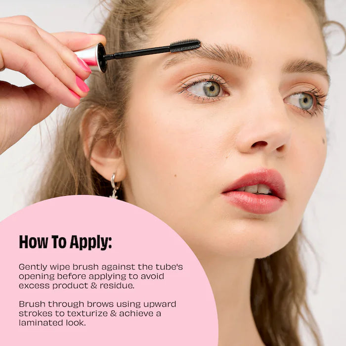 24-HR Brow Setter Clear Brow Gel with Lamination Effect