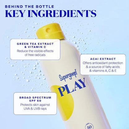 PLAY Antioxidant Body Sunscreen Mist SPF 50