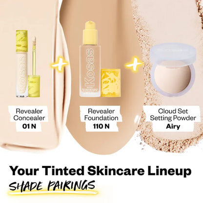 Revealer Super Creamy + Brightening Concealer with Caffeine and Hyaluronic Acid