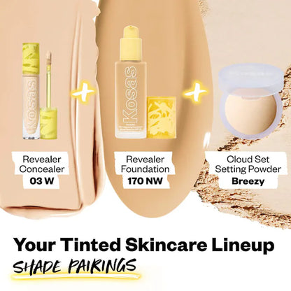 Revealer Super Creamy + Brightening Concealer with Caffeine and Hyaluronic Acid