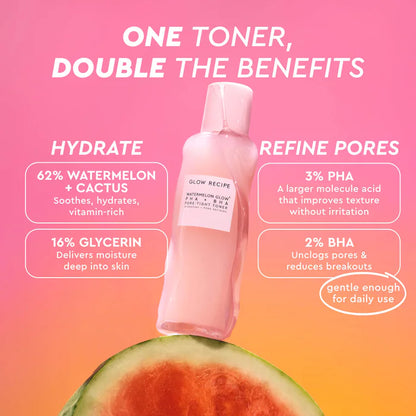 Watermelon Glow PHA + BHA Pore-Tight Toner