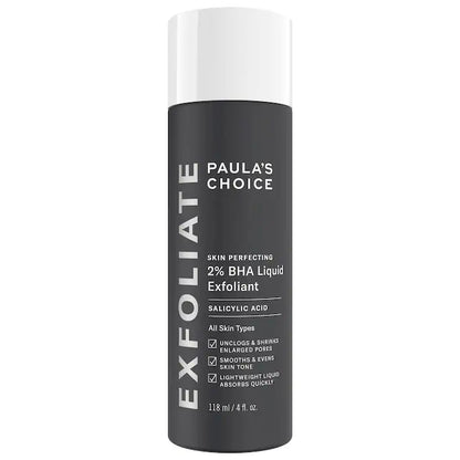Skin Perfecting 2% BHA Exfoliating Toner for Clear Skin