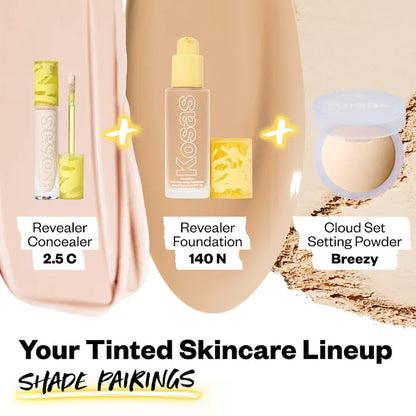 Revealer Super Creamy + Brightening Concealer with Caffeine and Hyaluronic Acid