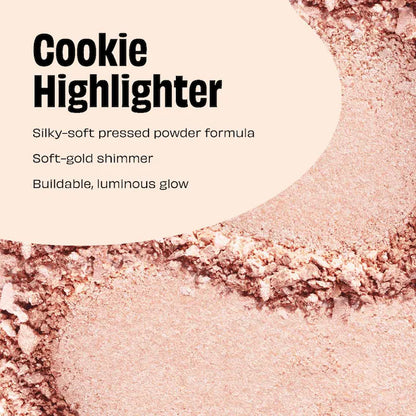 Cookie and Tickle Shimmer Finish Powder Highlighters
