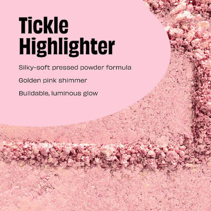 Cookie and Tickle Shimmer Finish Powder Highlighters