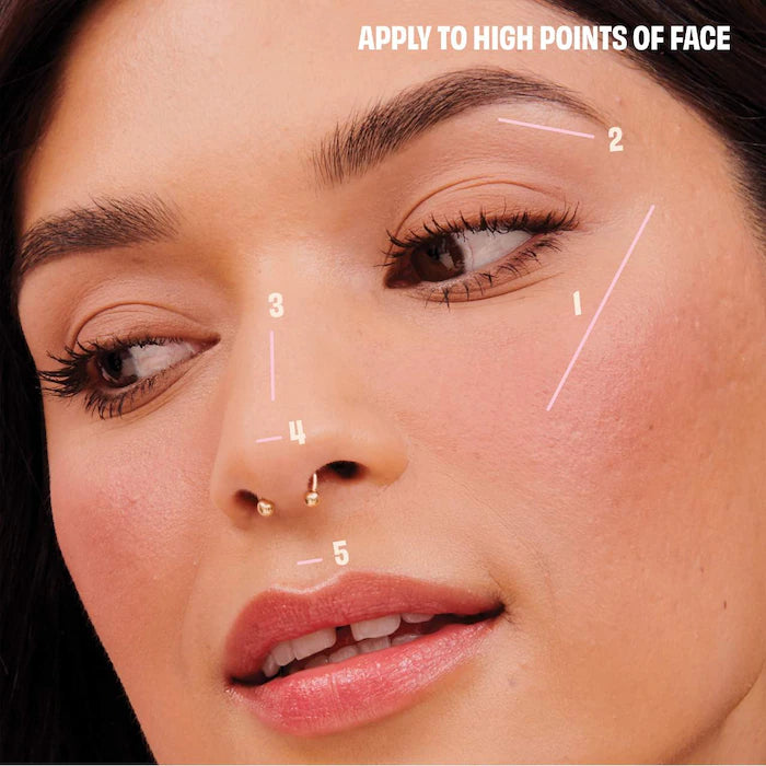 Cookie and Tickle Shimmer Finish Powder Highlighters