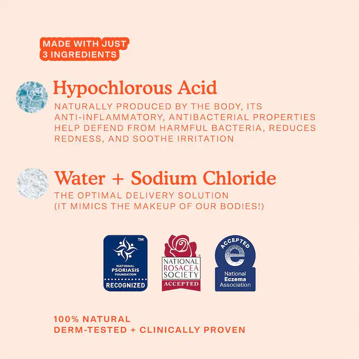 SOS Daily Rescue Facial Spray with Hypochlorous Acid