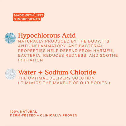 SOS Daily Rescue Facial Spray with Hypochlorous Acid Volume size