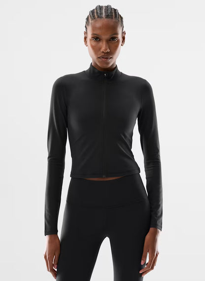 Golden butter limit zip-up
