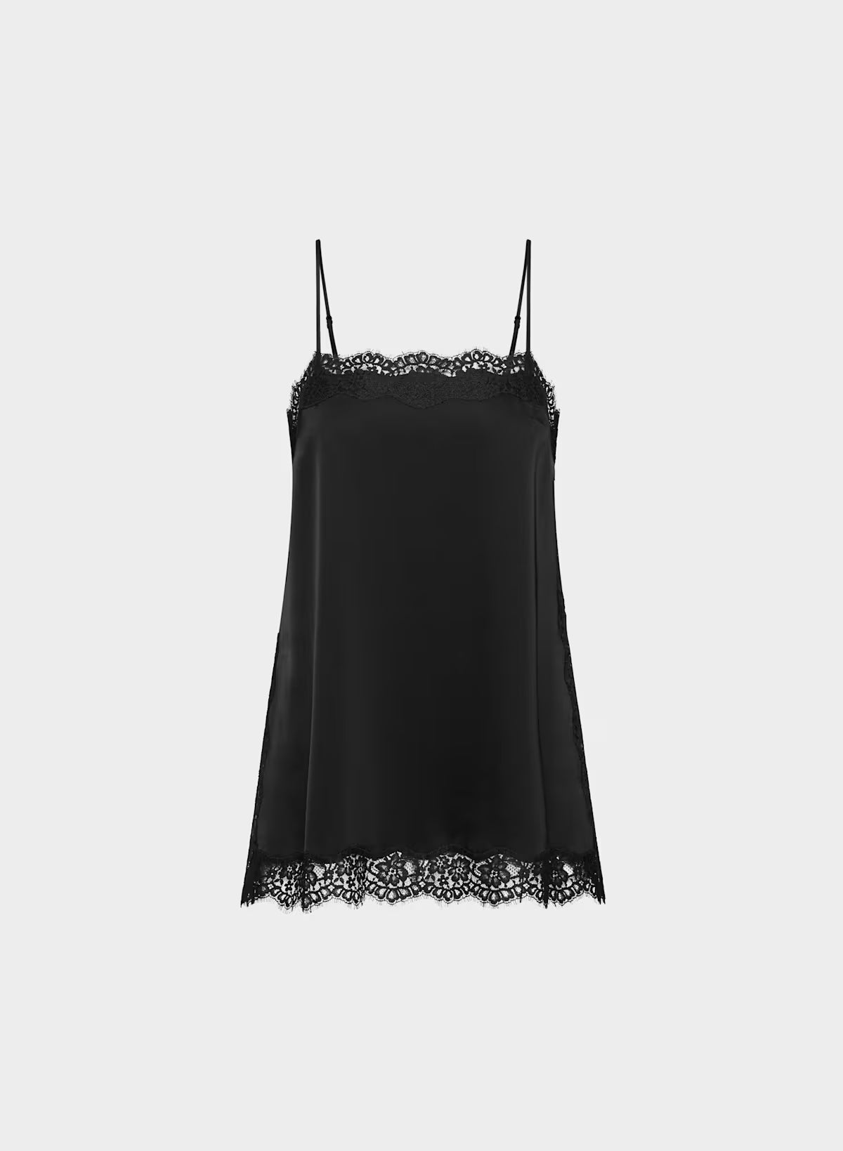 Serif Satin Camisole