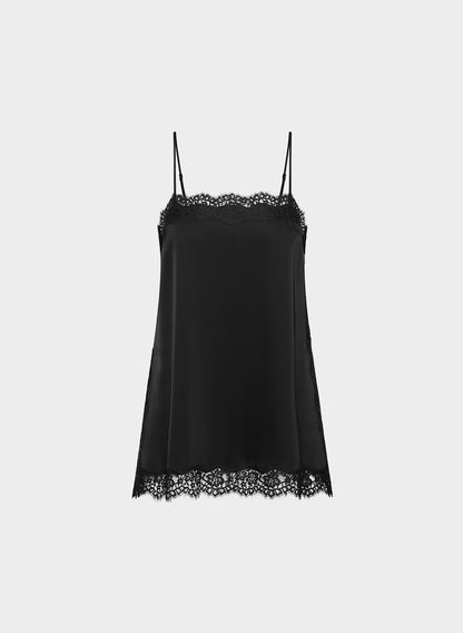Serif Satin Camisole