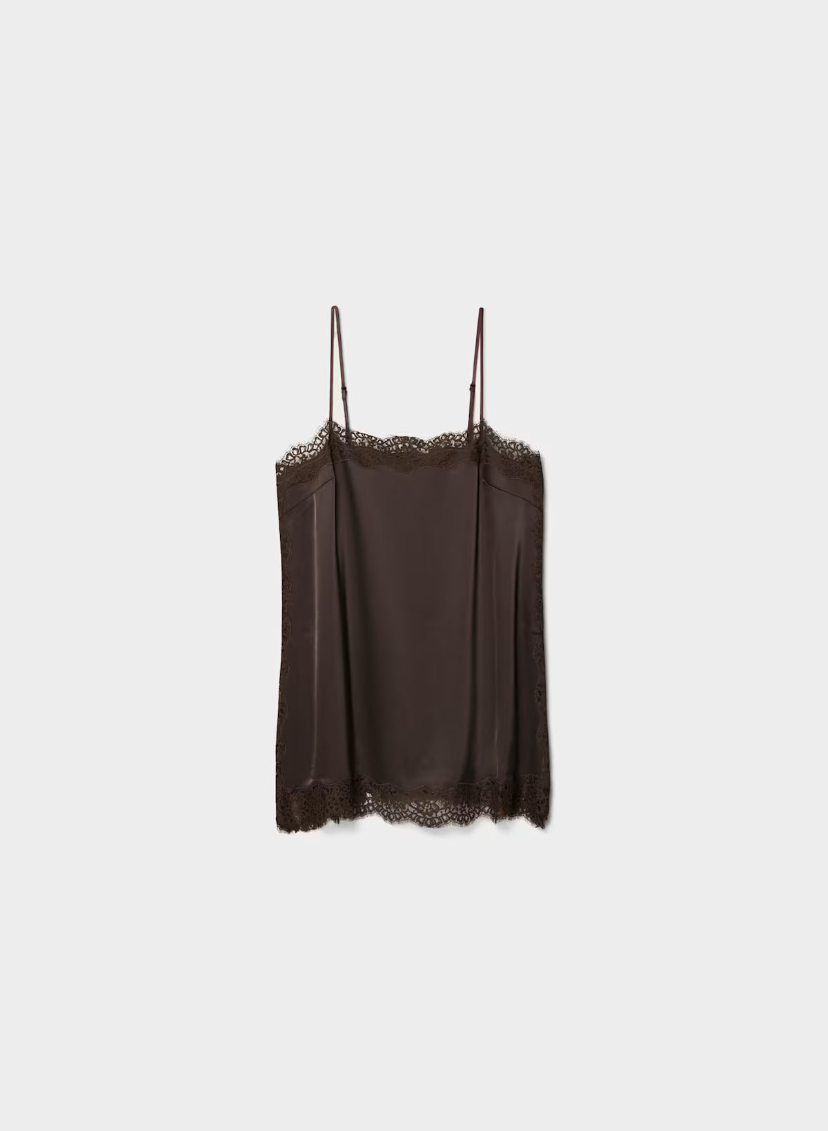 Serif Satin Camisole