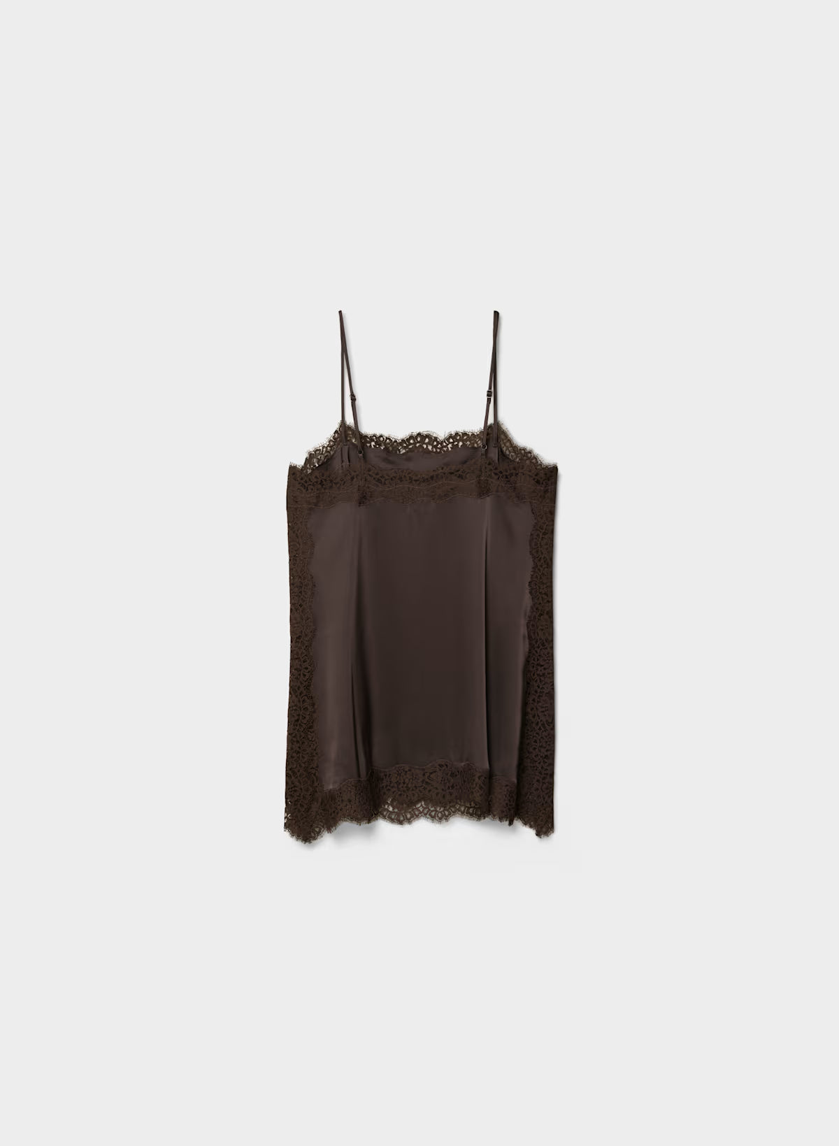 Serif Satin Camisole