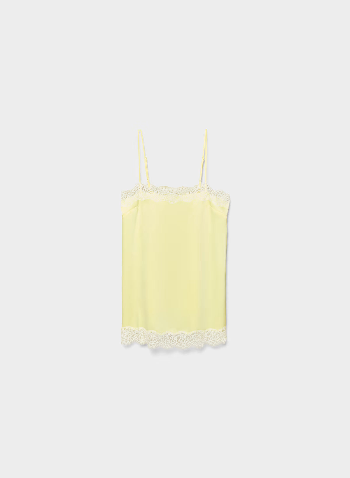 Serif Satin Camisole
