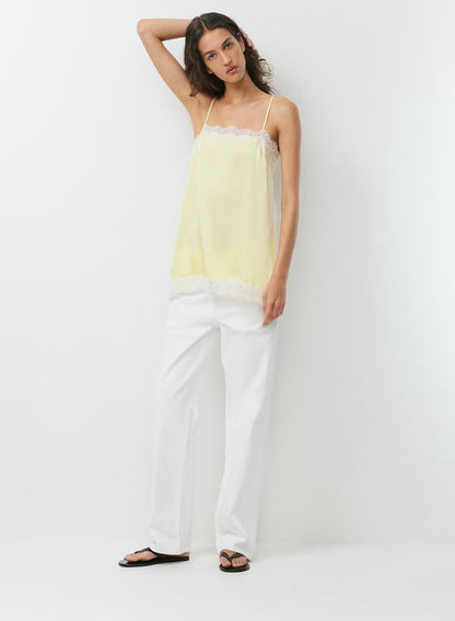 Serif Satin Camisole