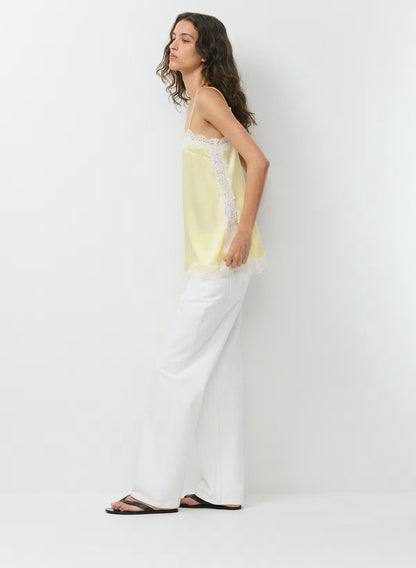 Serif Satin Camisole