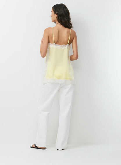 Serif Satin Camisole