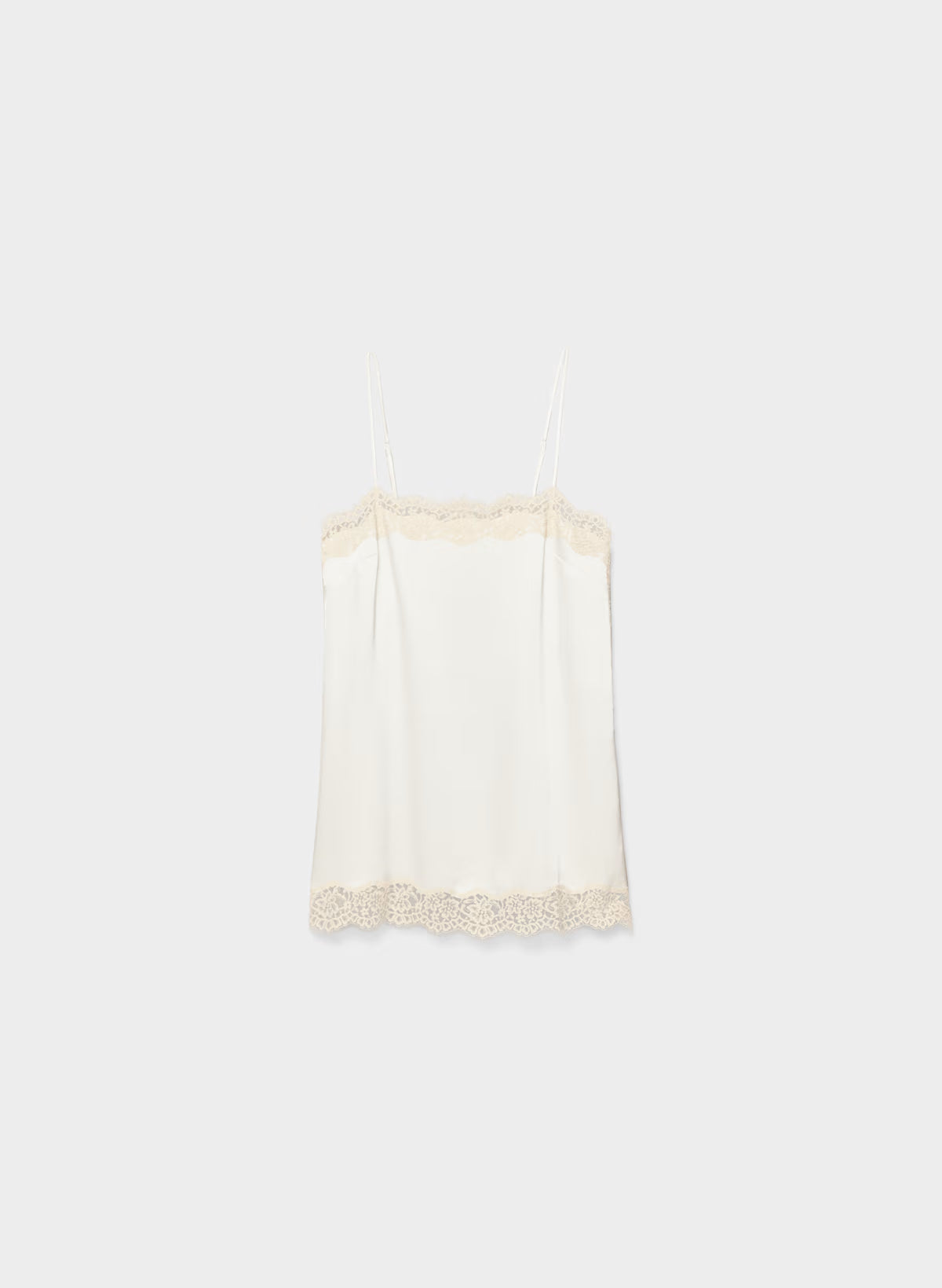 Serif Satin Camisole