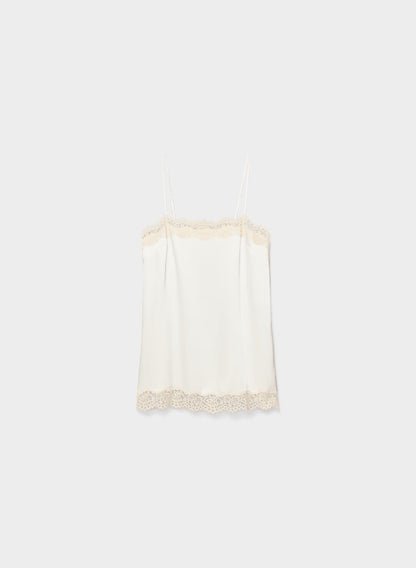 Serif Satin Camisole