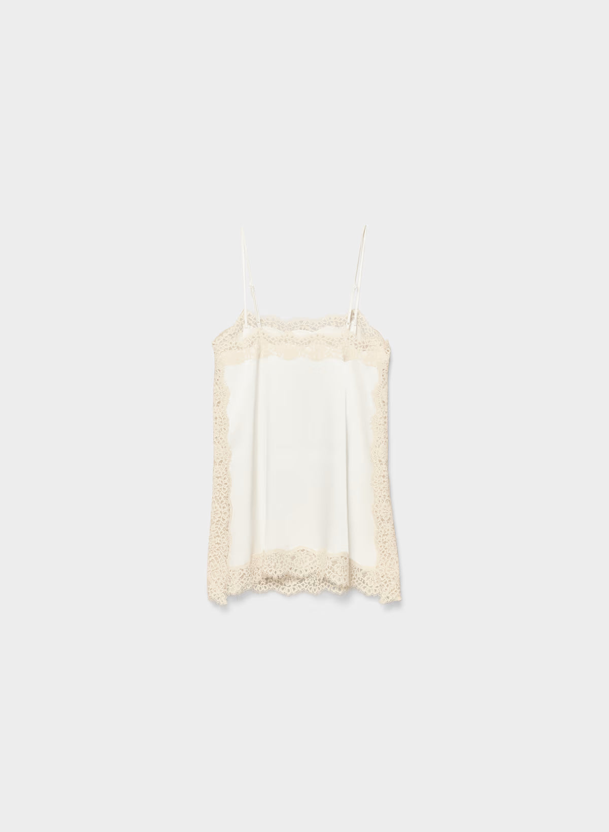 Serif Satin Camisole