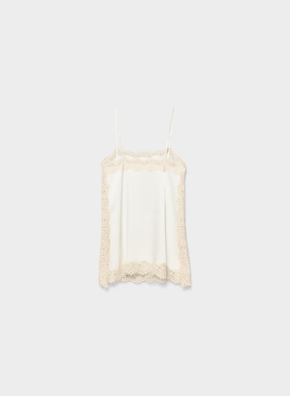 Serif Satin Camisole