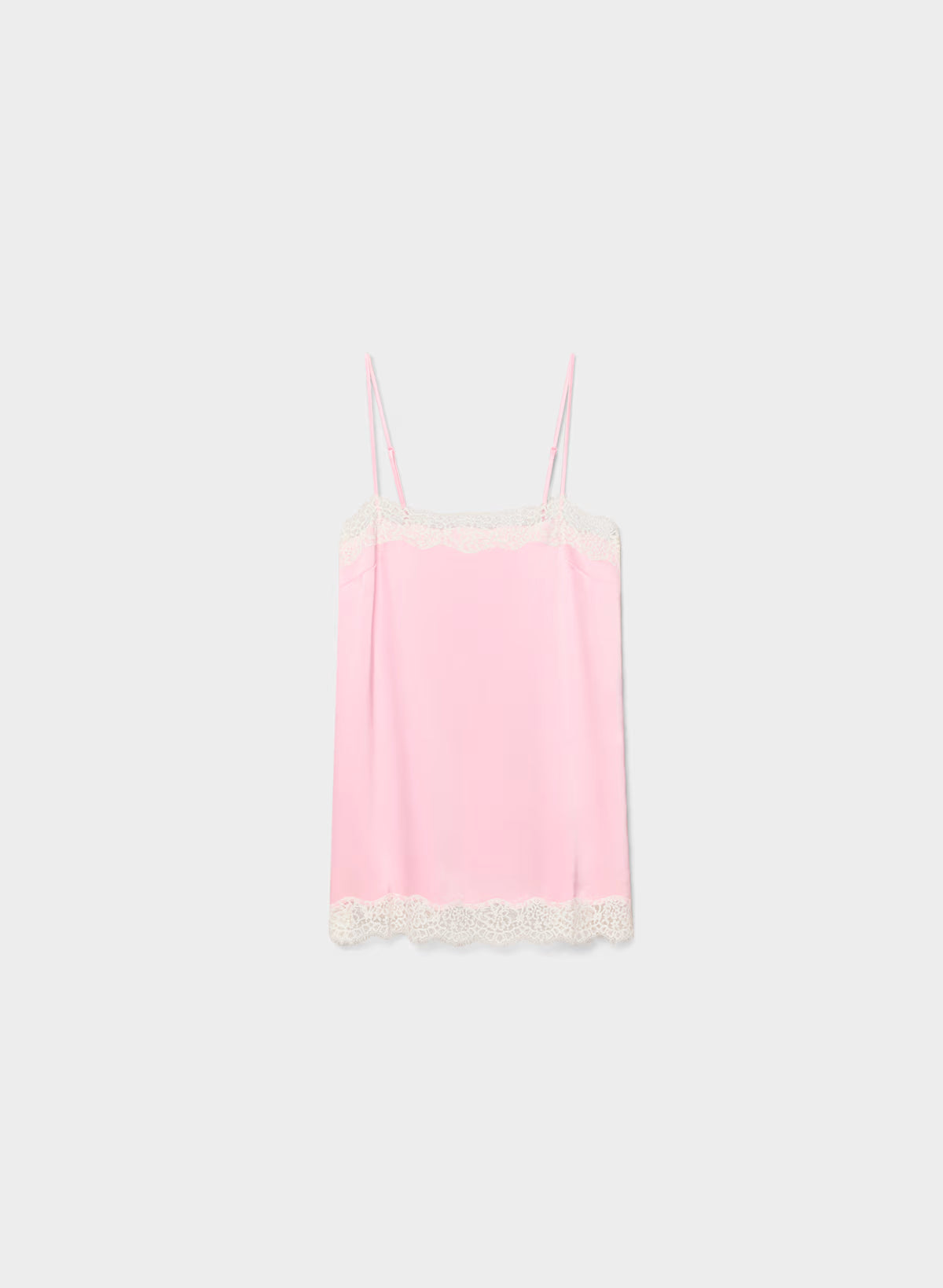 Serif Satin Camisole