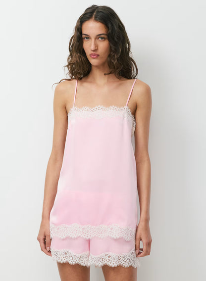 Serif Satin Camisole
