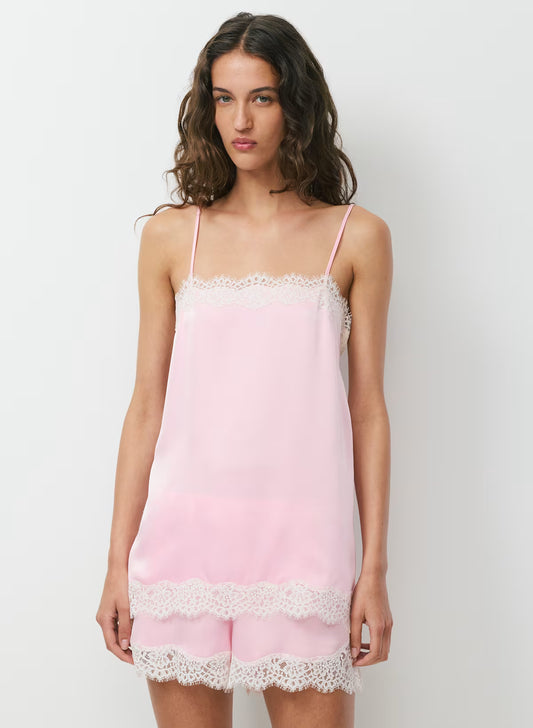 Serif Satin Camisole
