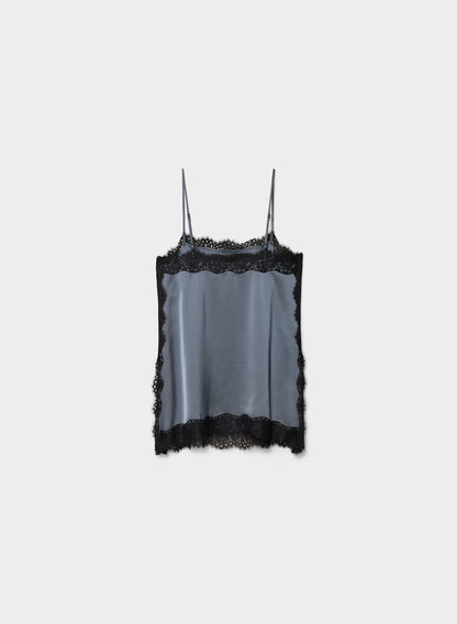 Serif Satin Camisole