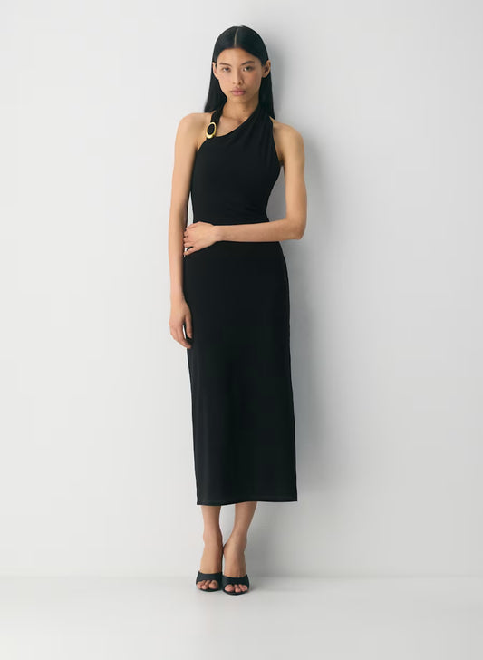 Smooth Matter™ Shadowplay Halter Dress