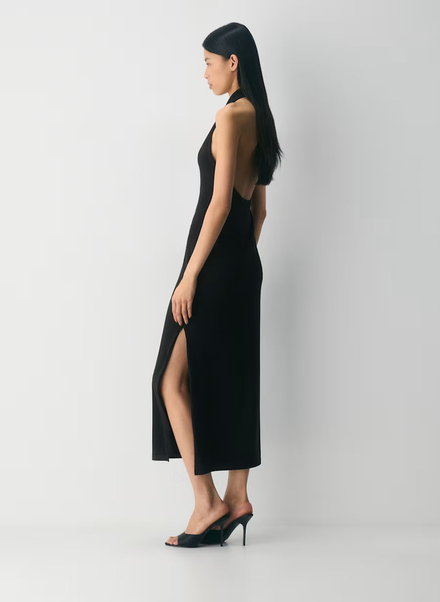 Smooth Matter™ Shadowplay Halter Dress