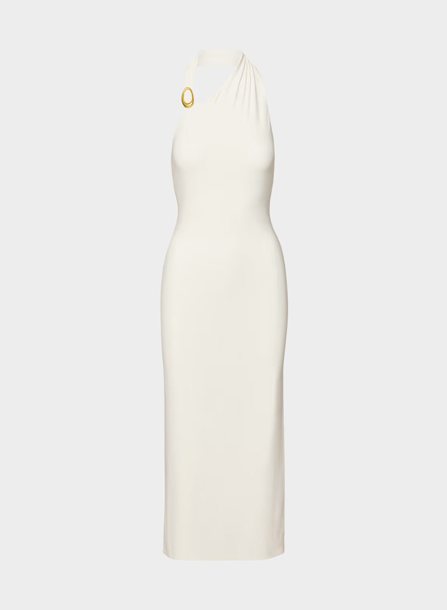 Smooth Matter™ Shadowplay Halter Dress