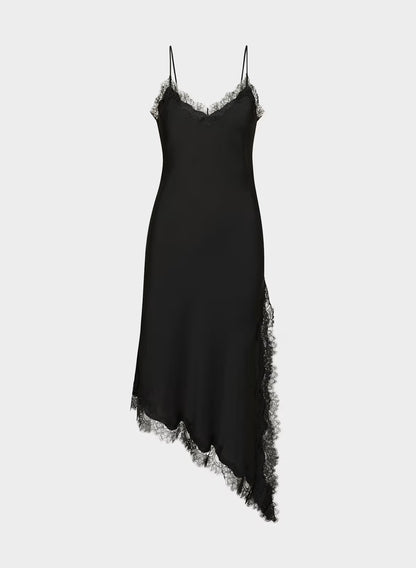 Nocturna Satin Dress