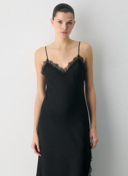 Nocturna Satin Dress