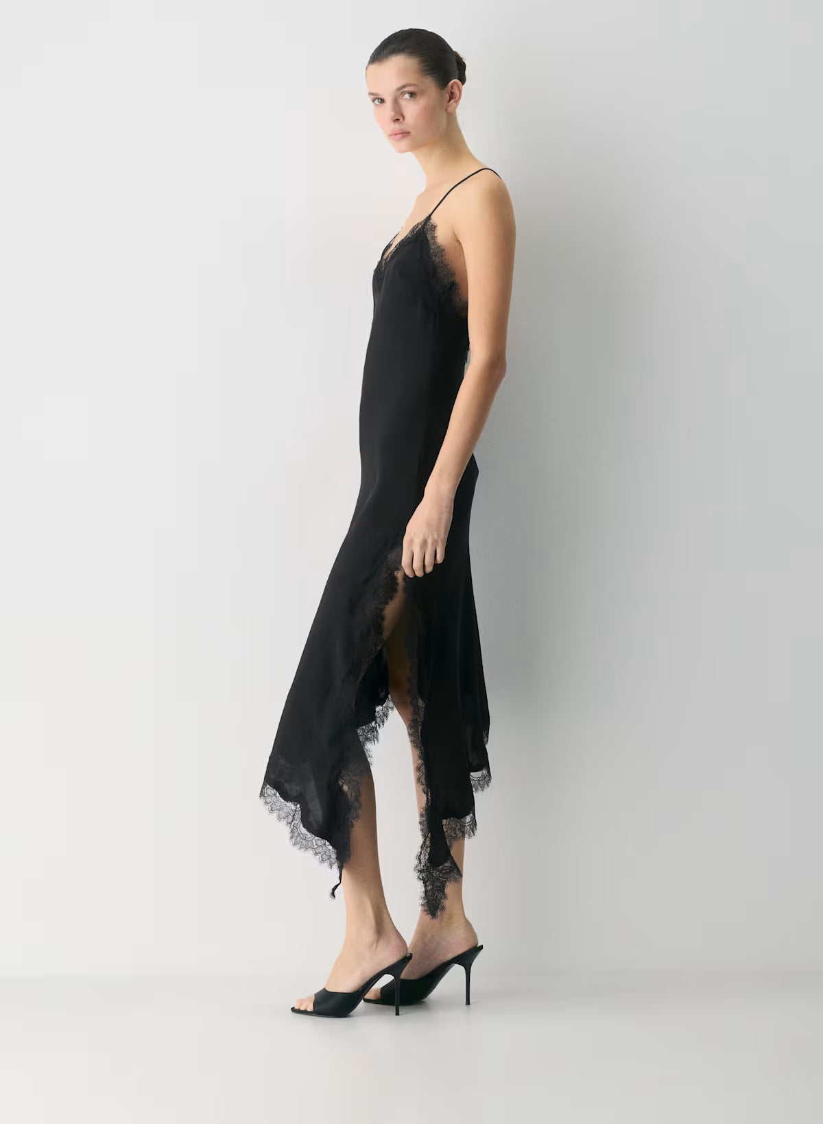 Nocturna Satin Dress