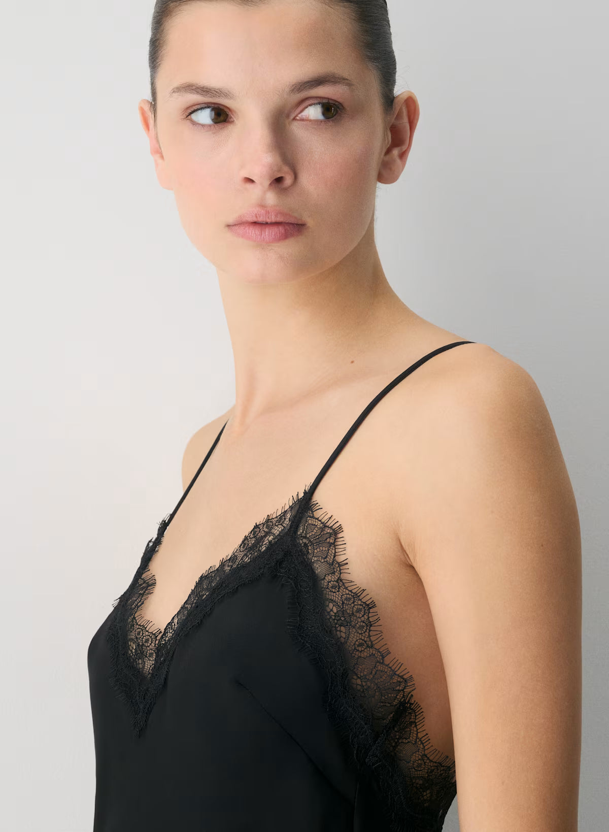 Nocturna Satin Dress